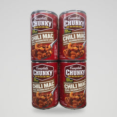 2 Cans of 4 Campbell's Chunky Chili Mac Soup 18.8 oz Cans (Copy)