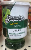 Braswell's Mint Jelly 11 oz Jar with Leave Jam Preserves