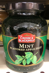 Crosse & Blackwell Mint Flavored Apple Jelly 12 oz Jar Jam Preserves