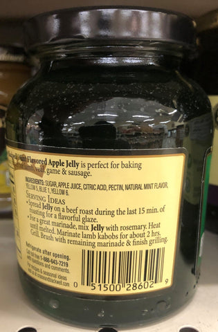 Crosse & Blackwell Mint Flavored Apple Jelly 12 oz Jar Jam Preserves