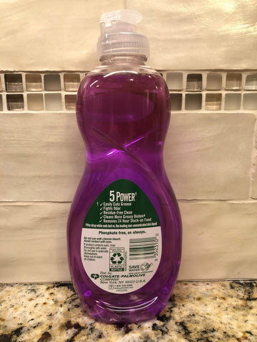 4 BOTTLES Ultra Palmolive Lavender & Lime Fresh Dish Liquid Detergent Soap 10 Oz