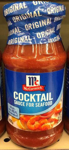 3 Bottles of McCormick Cocktail Sauce, 8 oz