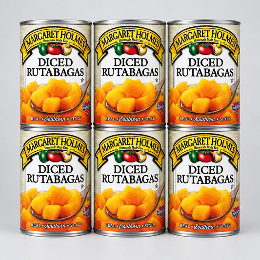 Margaret Holmes Southern Style Diced Rutabagas 14.5 oz Can
