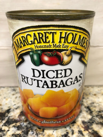 6 CANS Margaret Holmes Southern Style Diced Rutabagas 14.5 oz Can