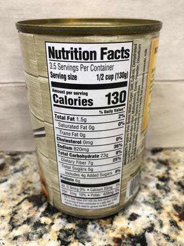 6 Cans of Margaret Holmes Cajun Pinto Beans, 15 oz