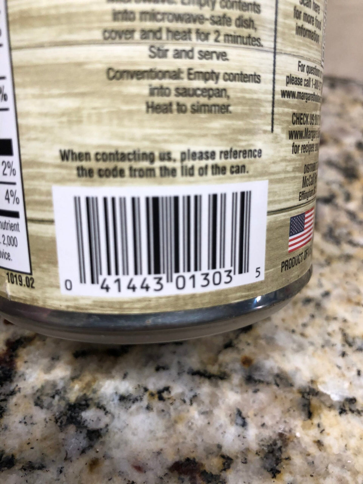 6 Cans of Margaret Holmes Southern Style White Acre Peas, 14.5 oz