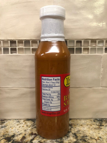 4 Bottles of Mrs. Griffin's Hickory Smoke BBQ Sauce, 12 oz