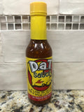 3 BOTTLES D.a.T. SaUcE 10oz Bottle Little Bit of HOT Barbecue Fish Louisiana