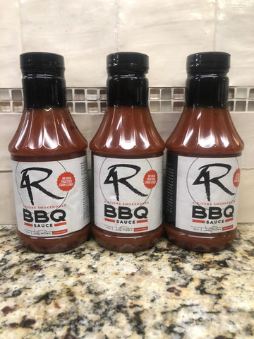 3 BOTTLES 4 Rivers Smokehouse Signature BBQ Sauce 10oz Barbecue Ribs