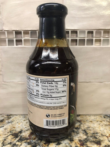 4 Bottles of Taste of Inspirations Sweet Bourbon Marinade Sauce, 12 oz