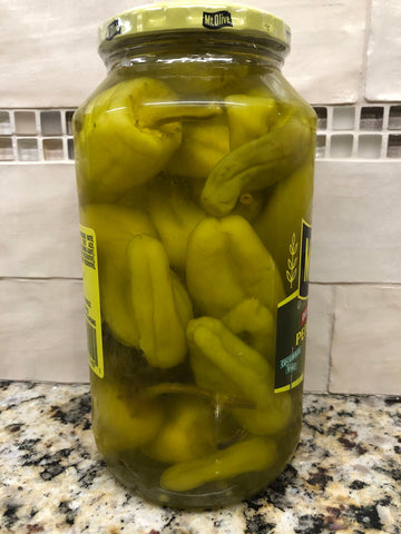 Mount Olive Deli Style Pepperoncini Peppers 32 oz Mt Pickles Quart