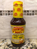 3 Bottles Country Bob’s Sweet Honey Barbecue BBQ Sauce 18 oz