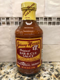 3 Bottles Johnny Harris Original Bar-B-Cue Sauce 18 oz BBQ Beef Pork Fish