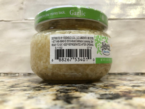 Nature's Promise Mince Garlic in Extra Virgin Olive Oil 5 oz