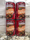 4 Campbell's CHUNKY Grilled Chicken & Sausage Gumbo Soup 18.8 oz Cans Creole