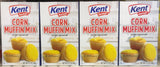 4 BOXES Kent Boringer Corn Muffin Mix 8.5 Oz Cornbread Fritters Jiffy