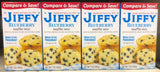 4 Boxes America's Favorite Jiffy Blueberry Muffin Mix 7 Oz Pancake Waffle