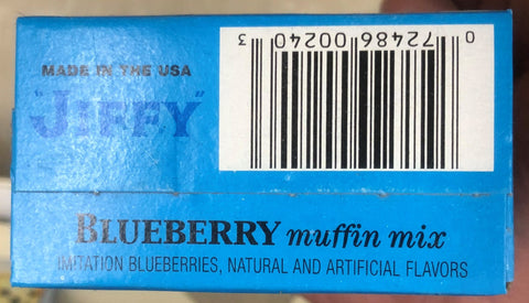 4 Boxes America's Favorite Jiffy Blueberry Muffin Mix 7 Oz Pancake Waffle