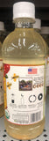 4 Bottles of White House Detox Organic Apple Cider Vinegar with Mother, 16 oz