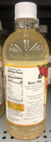 4 Bottles of White House Detox Organic Apple Cider Vinegar with Mother, 16 oz