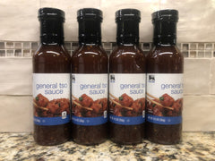 4 BOTTLES Food Lion General Tso Sauce 12.5 oz Jar Chicken Beef