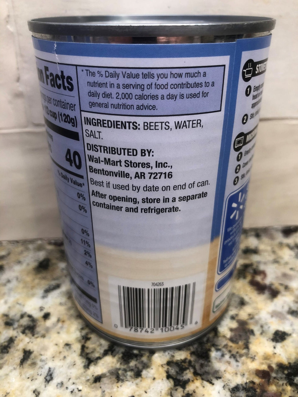 Great Value Sliced Beets, 15 oz