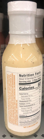 4 Bottles of G Hughes Sugar Free Honey Dijon Salad Dressing, 12 oz