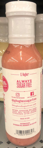G Hughes Sugar Free Raspberry Vinaigrette Salad Dressing, 12 oz
