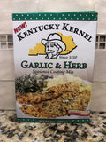 3 Boxes of Kentucky Kernal Coating Garlic Herb Mix, 7 oz