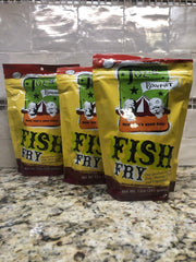 3 BAGS Joe's Gourmet Fish Fry Mix 12 oz Seasoned catfish trout whitefish shrimp