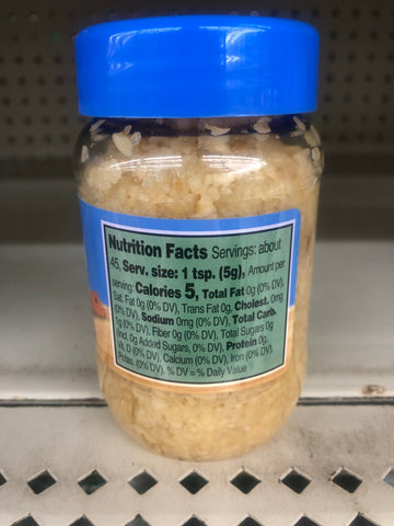 6 Jars of Great Value Minced Garlic, 8 oz
