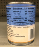 6 Cans of Great Value Green Peas & Diced Carrots, 8.5 oz