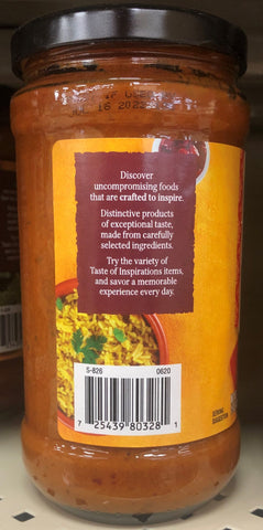 Taste of Inspirations Tikka Masala Simmer Sauce, 15 oz
