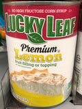 4 CANS Lucky Leaf Premium Lemon Fruit Filling & Topping 22 oz Can Pie