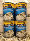 4 CANS Progresso Rich & Hearty Cheese Tortellini with Spinach Soup 18.5 oz Can