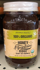 Mountain Ridge Naturally Healthy 100% Organic Honey 22 oz