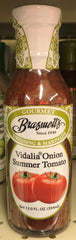 Braswell's Vidalia Onion & Summer Tomato Salad Dressing 12 oz Bottle Vinaigrette