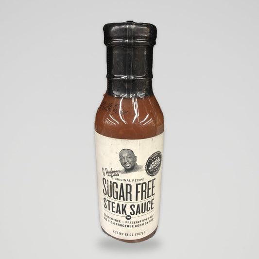 G Hughes Sugar Free Steak Sauce, 13 oz
