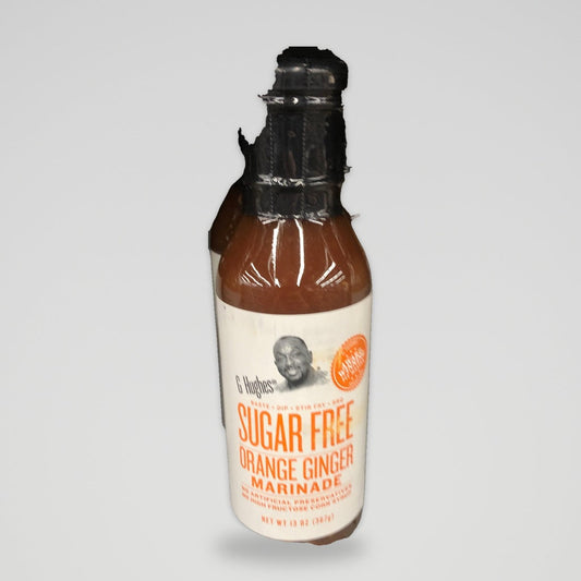 G Hughes Sugar Free Orange Ginger Marinade, 12 oz