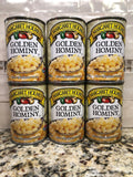 6 CANS Margaret Holmes Southern Style Golden Hominy 15.5 oz Can Corn