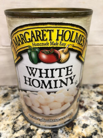 6 CANS Margaret Holmes Southern Style White Hominy 15.5 oz Can Corn