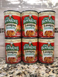 6 CANS Chef Boyardee Beef Lasagna in Tomato Sauce Pasta 15 Oz Can