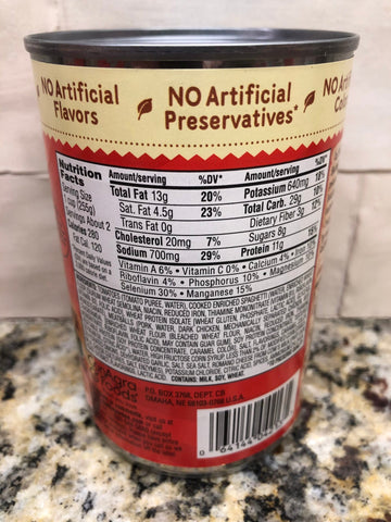 6 Cans of Chef Boyardee Jumbo Spaghetti & Meatballs in Sauce Pasta, 14.5 oz