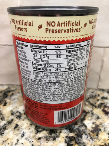 6 Cans of Chef Boyardee Mini Pasta Shells and Meatballs Pasta, 14.75 oz