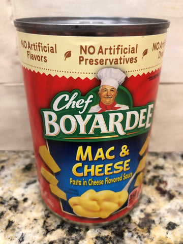 6 CANS Chef Boyardee Mac and Cheese Macaroni 15 Oz Can Sauce Pasta