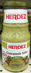 Herdez Mild Guacamole Salsa 15.7 oz Jar Relish Sauce Dip Avocado