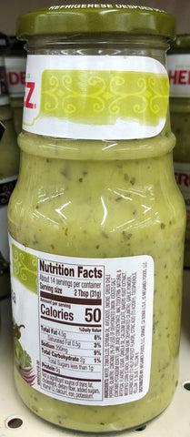 Herdez Mild Guacamole Salsa 15.7 oz Jar Relish Sauce Dip Avocado