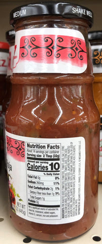 Herdez Medium Roasted Salsa Roja, 15.7 oz