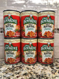 6 CANS Chef Boyardee Beef MINI Ravioli in Tomato Sauce 15 Oz Can Pasta