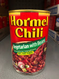 Hormel Chili Vegetarian with Beans, 15 oz Cans